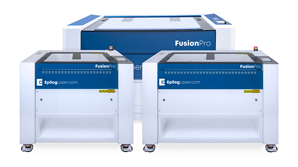 Máquinas de gravação a laser Epilog Fusion Pro 24, 36 e 48